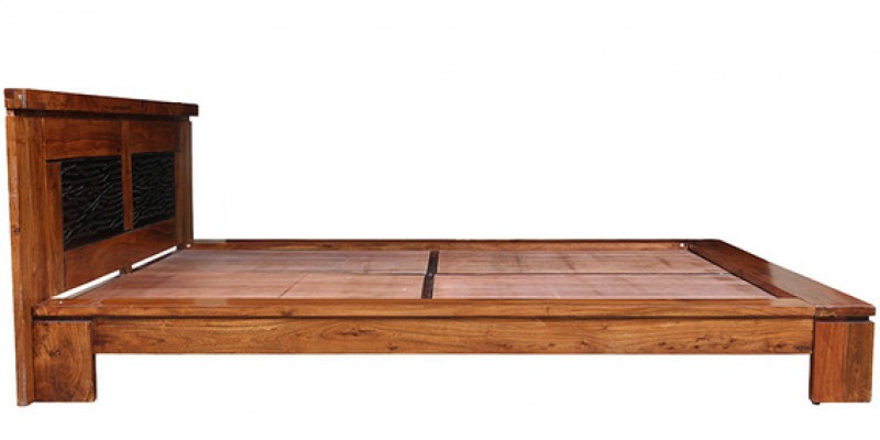 Egbert Leopold solid Wood Queen Bed